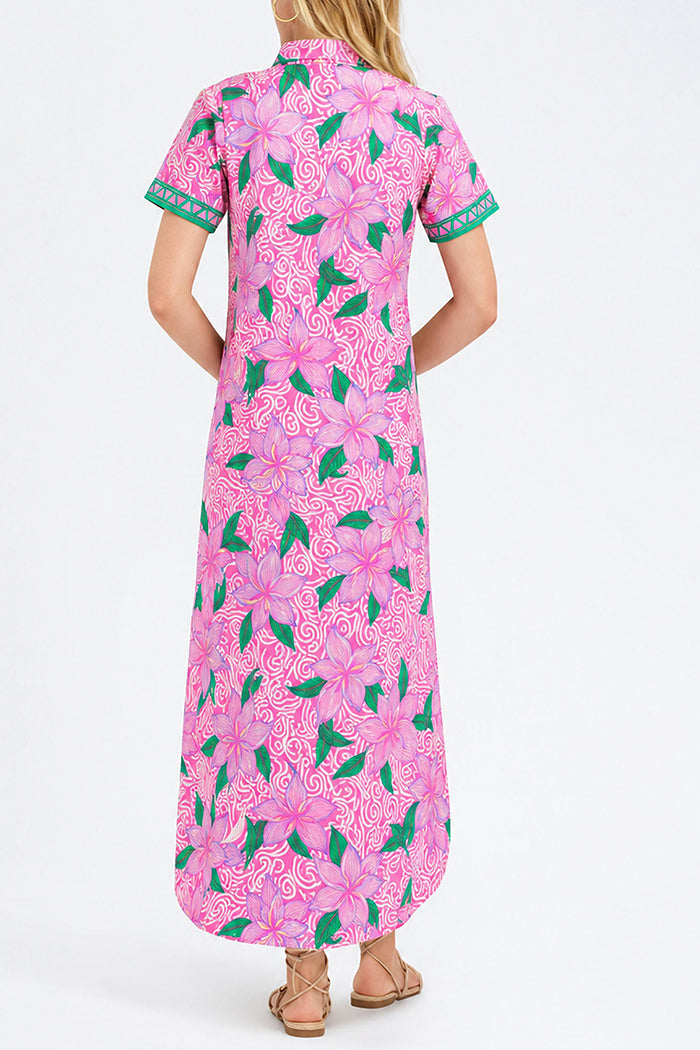 Casual Floral Print Dress
