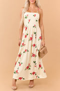 Casual Floral Print Camisole Dress