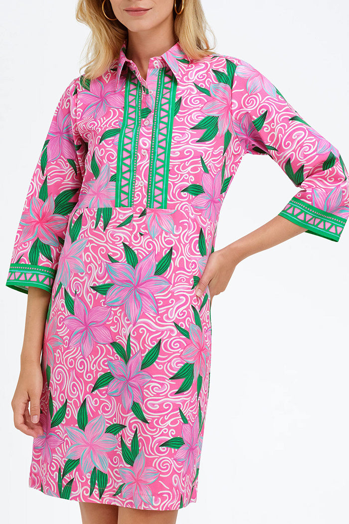 Casual Floral Print Dress