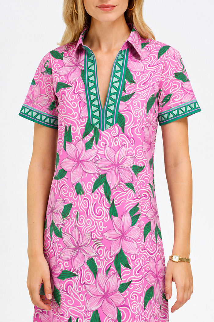 Casual Floral Print Dress