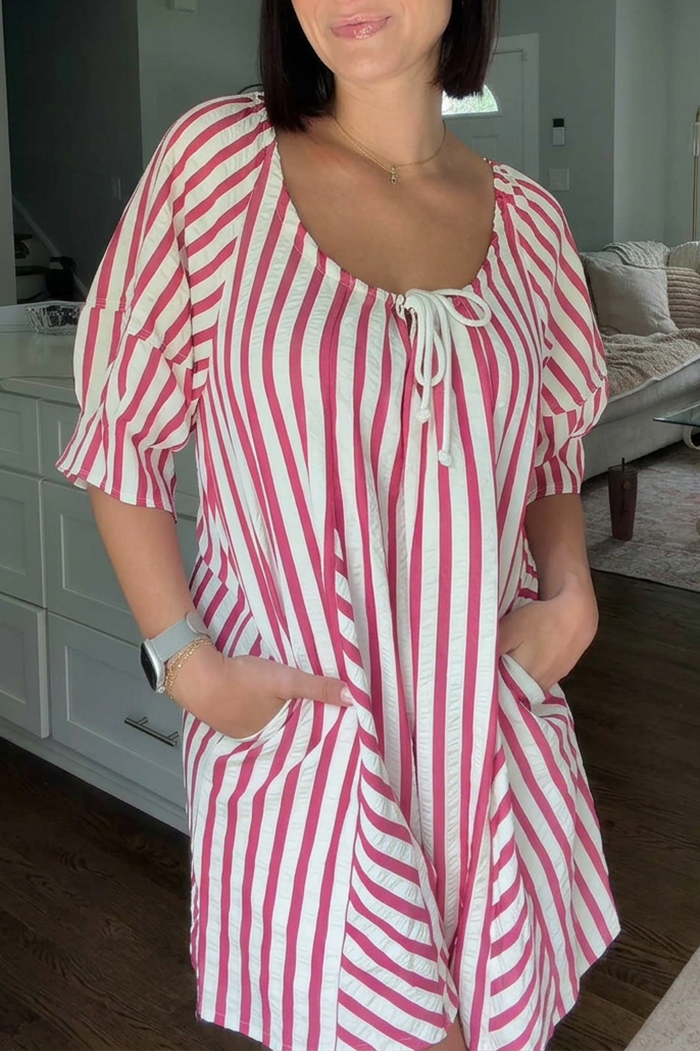 Casual Puff Sleeve Wide Leg Romper