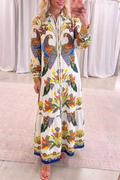 Casual Animal Pattern Dress