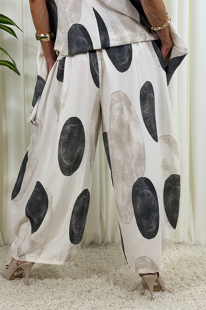 Casual Polka Dot Set