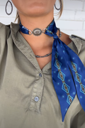 Casual Retro Print Scarf