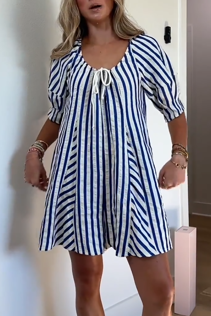 Casual Puff Sleeve Wide Leg Romper