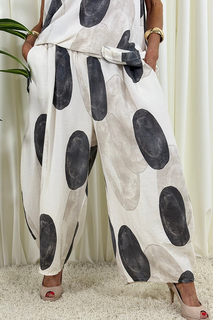 Casual Polka Dot Set