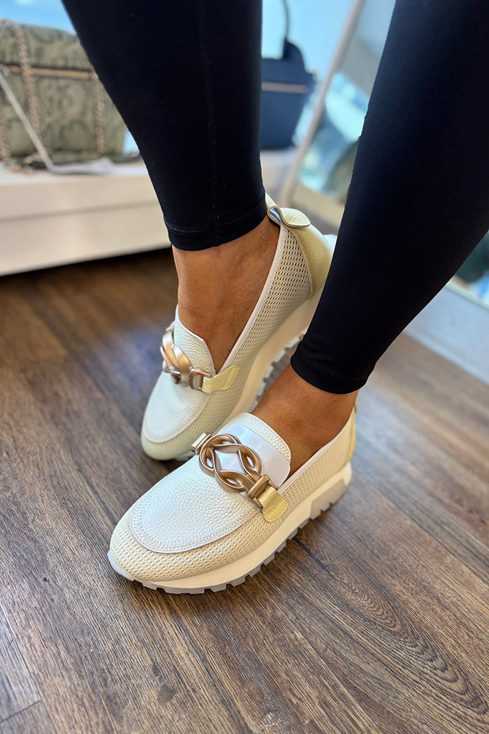 Casual Yellow Platform Loafer