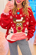Casual Animal Pattern Sweatshirt