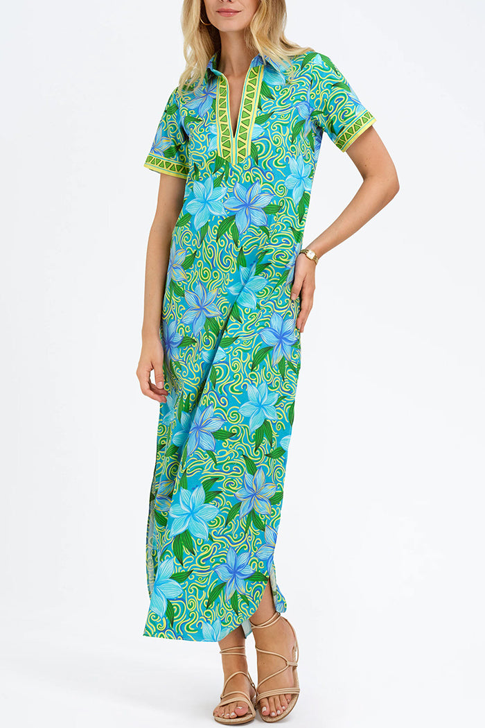 Casual Floral Print Dress