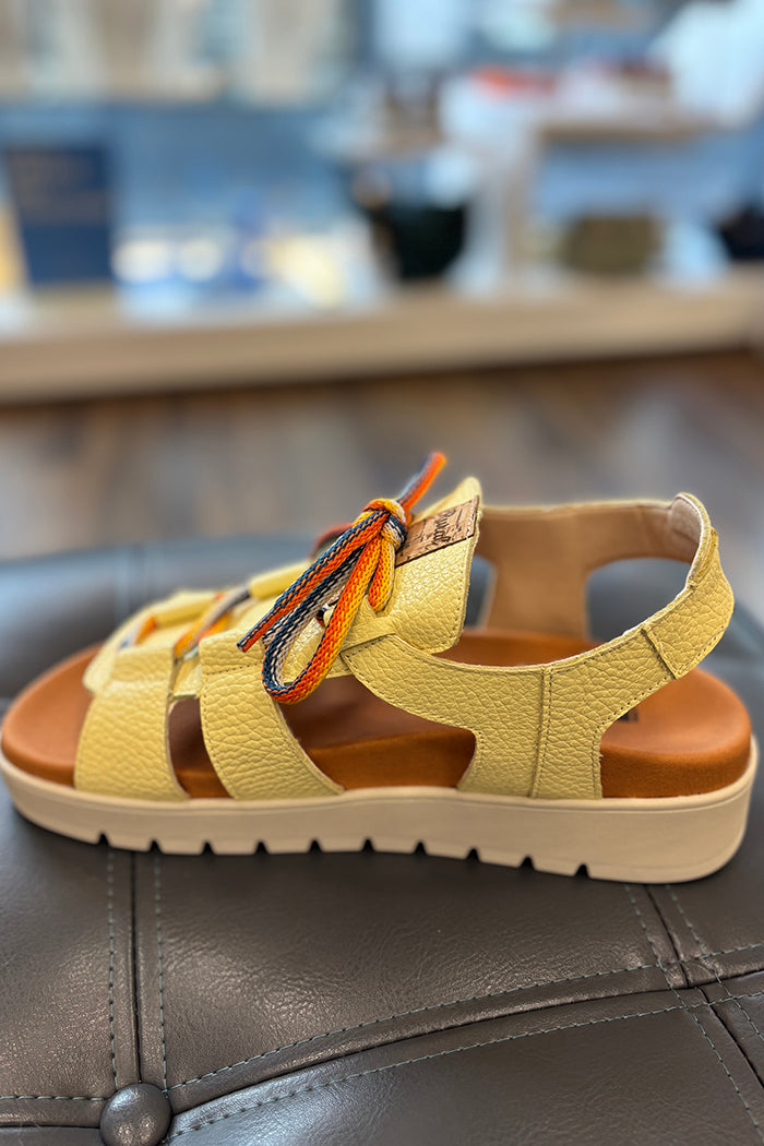 Yellow Casual Rural Sandal
