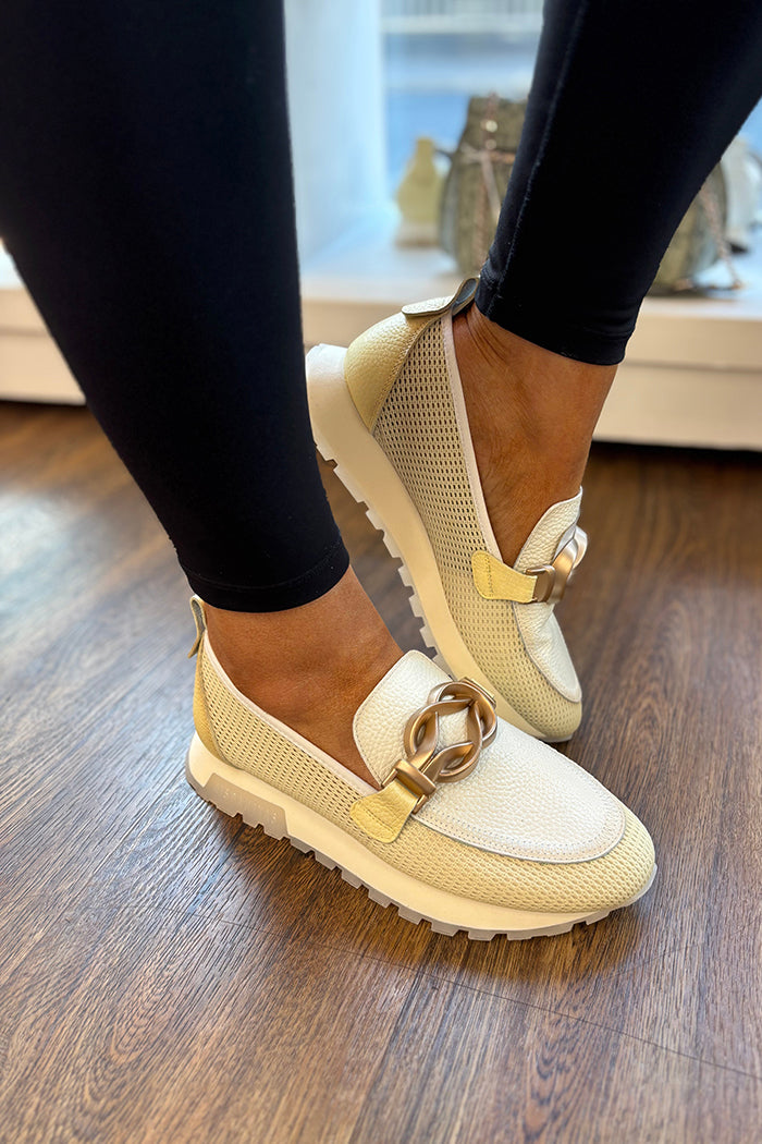Casual Yellow Platform Loafer