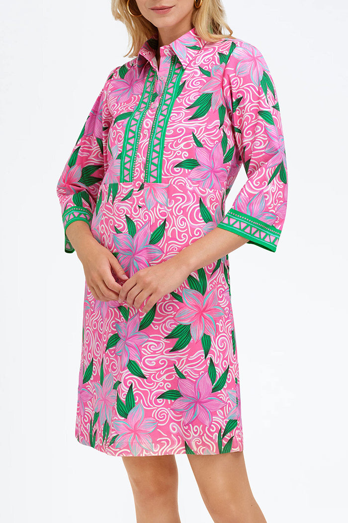 Casual Floral Print Dress