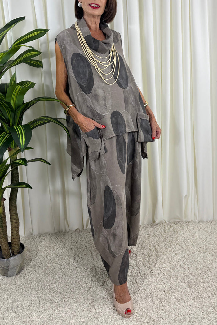 Casual Polka Dot Set