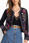 Long Sleeve Floral Bolero Jacket