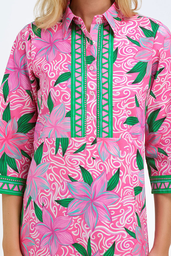 Casual Floral Print Dress